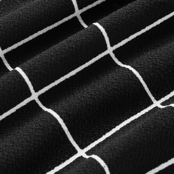 Crop Long Sleeve 2 Piece Plaid Skirt set - Picture 6 of 7